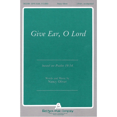 Give Ear O Lord 2Pt (Octavo)