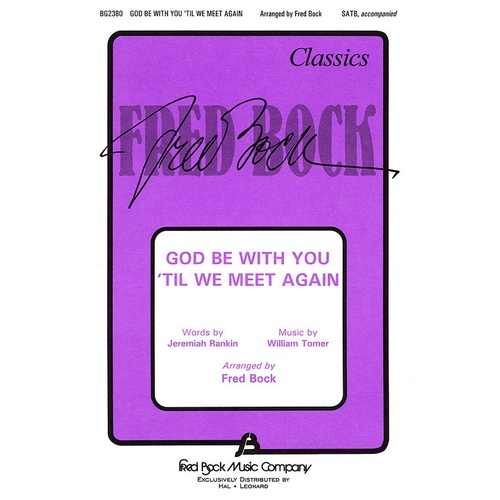 God Be With You Til We Meet Again SATB (Pod) (Octavo)