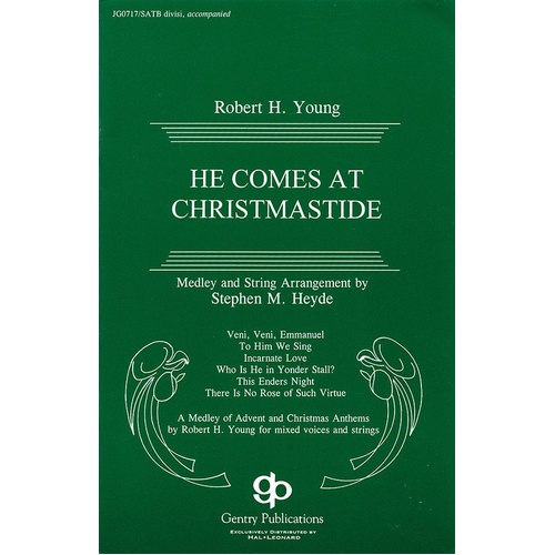 He Comes At Christmastide SATB Divisi (Octavo)