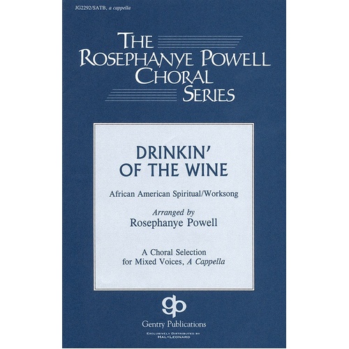 Drinkin The Wine SATB A Cappella (Octavo)