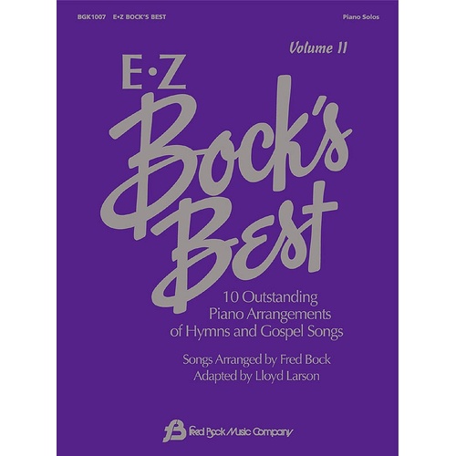 Ez Bocks Best Volume 2 Piano Solo 