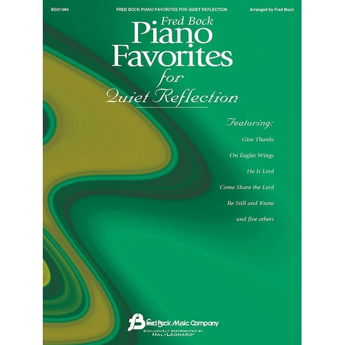 Piano Favorites For Quiet Reflection 