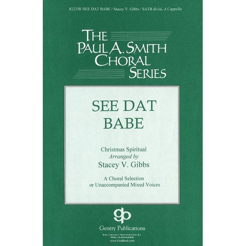 See Dat Babe SATB (Octavo)