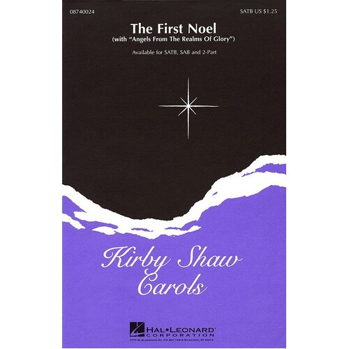 First Noel With Angles From Realms SATB