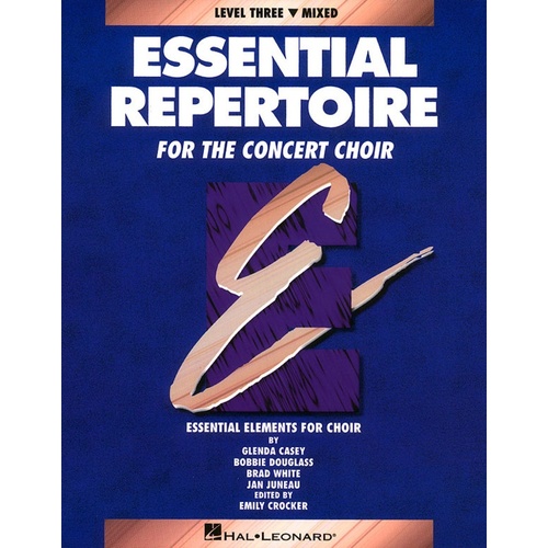 Essential Repertoire Concert Choir Mix/Teacher 