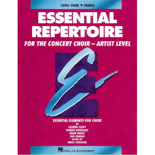 Essential Repertoire Concert Choir Treb/Student