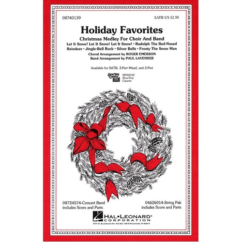Holiday Favorites Medley 2Pt (Octavo)