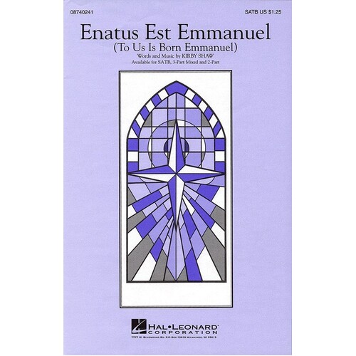 Enatus Est Emmanuel SATB