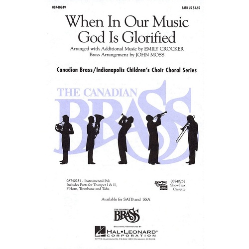 When In Our Music God Is Glorified SSA Ed Leck (Octavo)