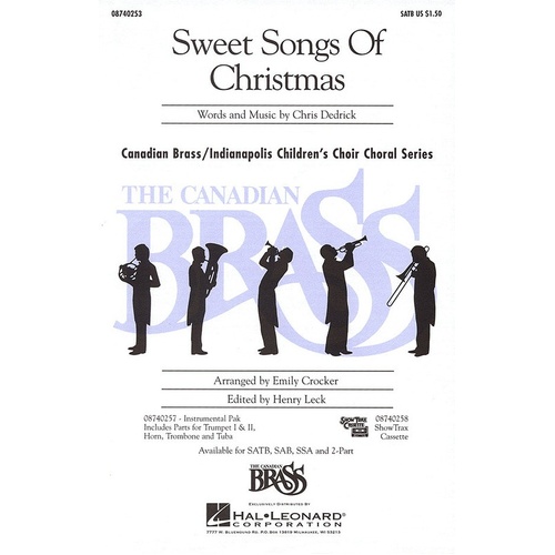 Sweet Songs Of Christmas SATB Arr Dedrick (Octavo)