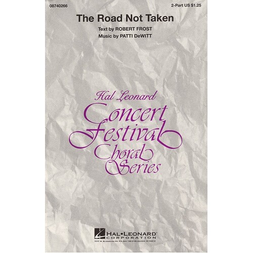 Road Not Taken 2 Pt