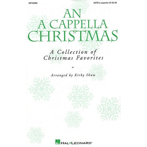 A Cappella Christmas An SATB Coll (Octavo)