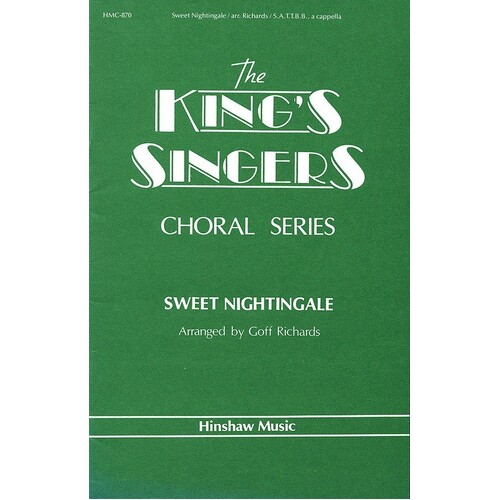 Sweet Nightingale SaTTBB