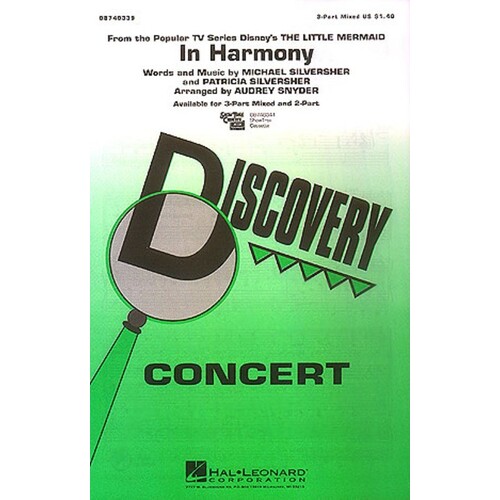 In Harmony 3 Pt Mixed Arr Snyder