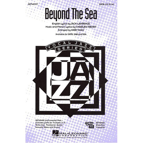 Beyond The Sea ShowTrax Cass (Cassette Only)
