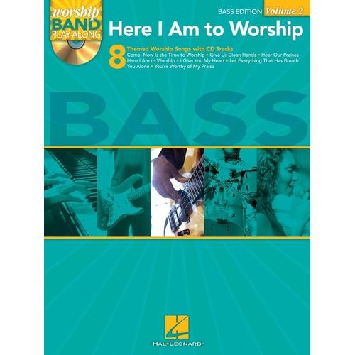 Here I Am To Worship Wbpa Book/CD V2 Bass Edition (Softcover Book/CD)