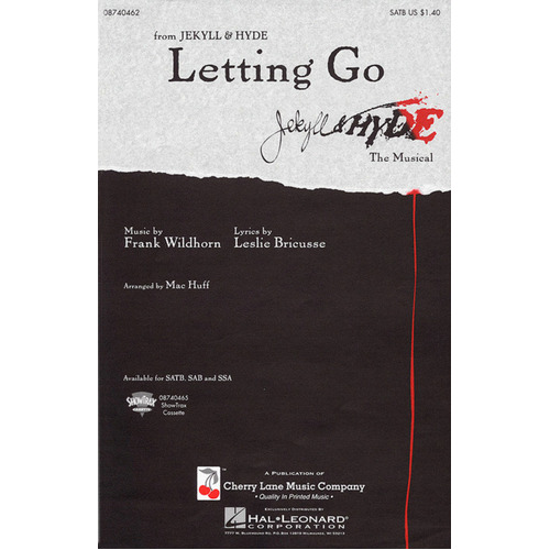 Letting Go SATB (C/R)