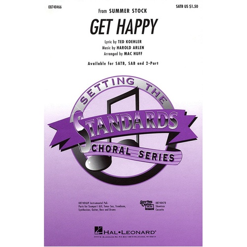 Get Happy SATB (Octavo)