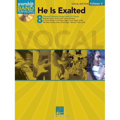 He Is Exalted Wbpa Book/CD V4 Vocal Edition (Softcover Book/CD)
