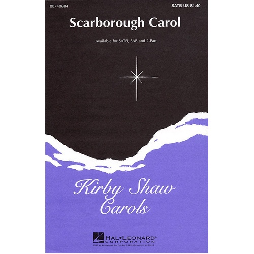 Scarborough Carol SATB (Octavo)