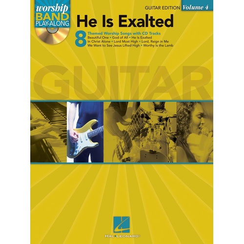 He Is Exalted Wbpa Book/CD V4 Guitar Edition (Softcover Book/CD)