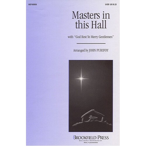 Masters In This Hall  SATB