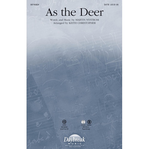 As The Deer SATB (Octavo)