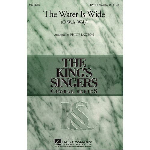 Water Is Wide (O Waly Waly) SATB A Capp (Octavo)