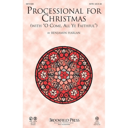 Processional For Christmas SATB (Octavo)
