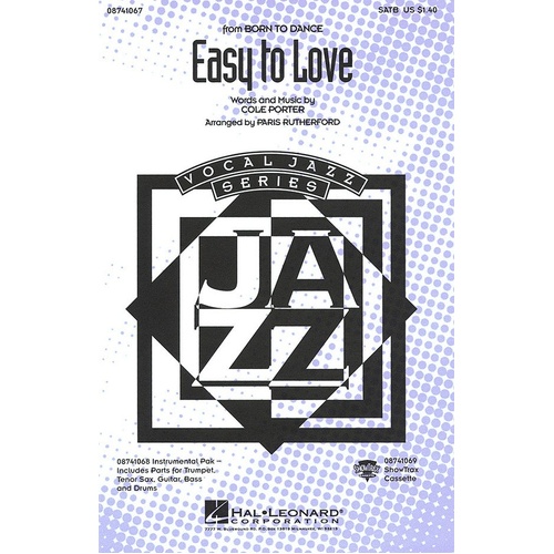 Easy To Love SATB (C/R)
