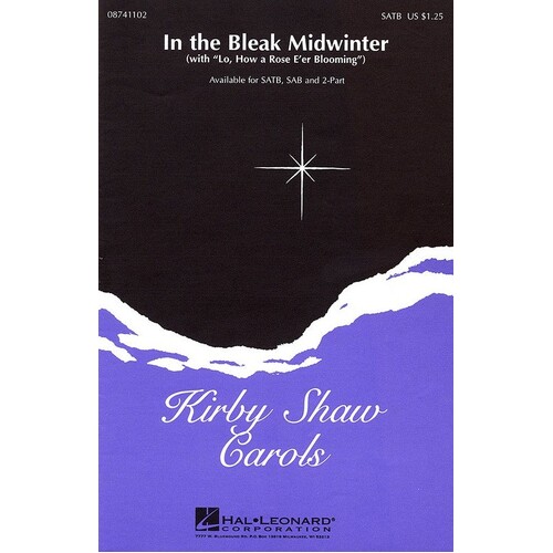 In The Bleak Midwinter SATB