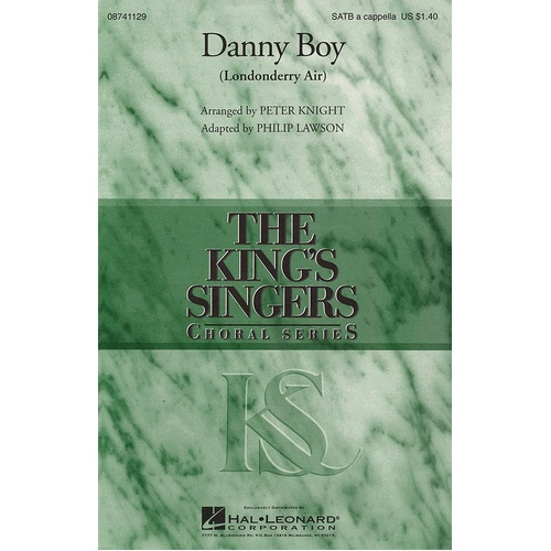 Danny Boy Arr Knight SATB Divisi (Octavo)