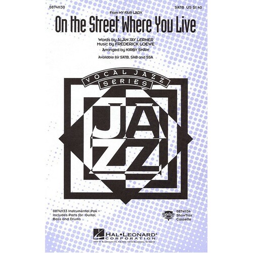 On The Street Where You Live SATB (Octavo)