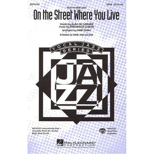 On The Street Where You Live SSA (Octavo)