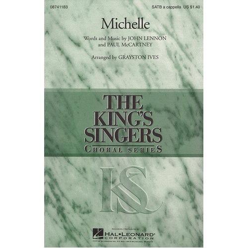 Michelle SATB A Capp Arr Kings Singers (Octavo)