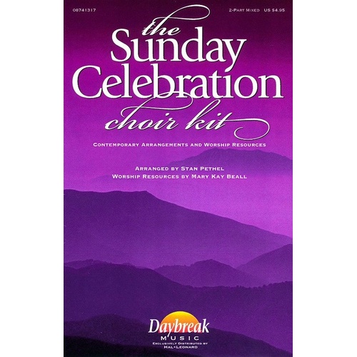Sunday Celebration Choir Kit 2-Part Mixed Complete Kit with ChoirTrax CD