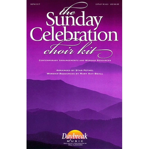 Sunday Celebration Choir Kit 2-Part Mixed Complete Kit with Accompaniment CD