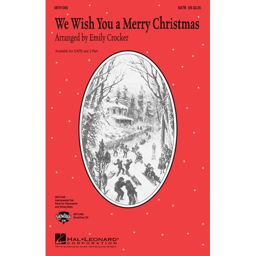 We Wish You A Merry Christmas SATB (Octavo)