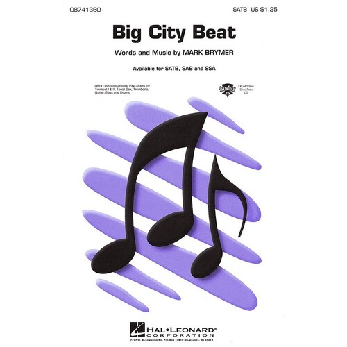 Big City Beat SATB