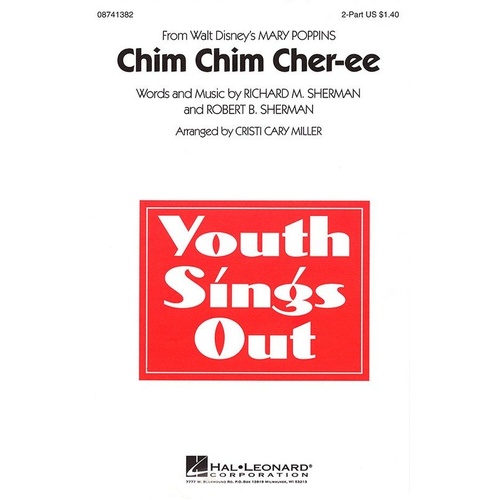 Chim Chim Cher-ee 2-Part Choral Arrangement from Mary Poppins