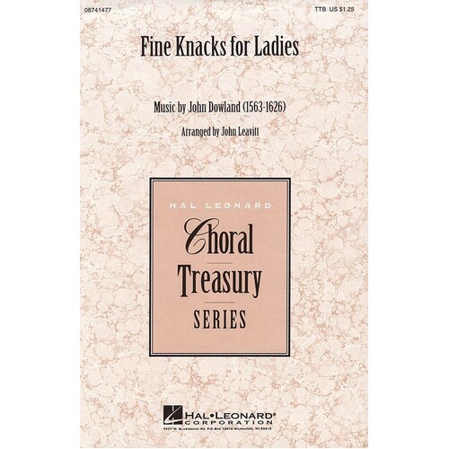 Fine Knacks For Ladies TTB A Capp (Octavo)