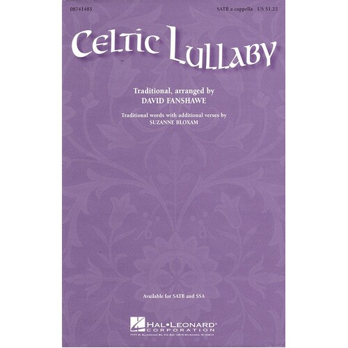 Celtic Lullaby Arr Fanshawe SATB (C/R)