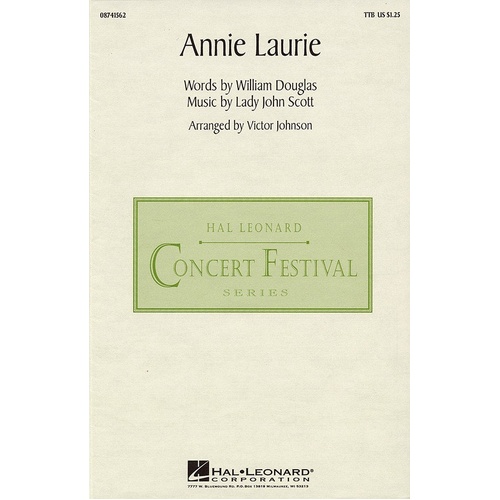 Annie Laurie TTB (Octavo)