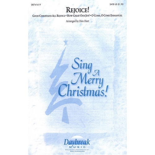 Rejoice Sing A Merry Christmas ChoirTrax CD (CD Only)
