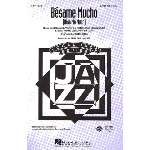 Besame Mucho SATB (Octavo)