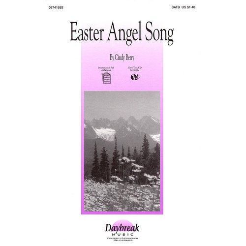 Easter Angel Song Cindy Berry SATB (Octavo)