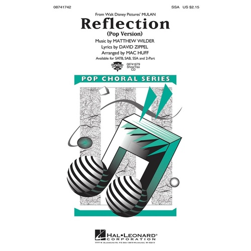 Reflection Pop Version From Mulan SSA (Octavo)