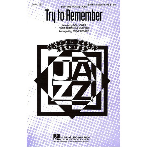 Try To Remember SATB