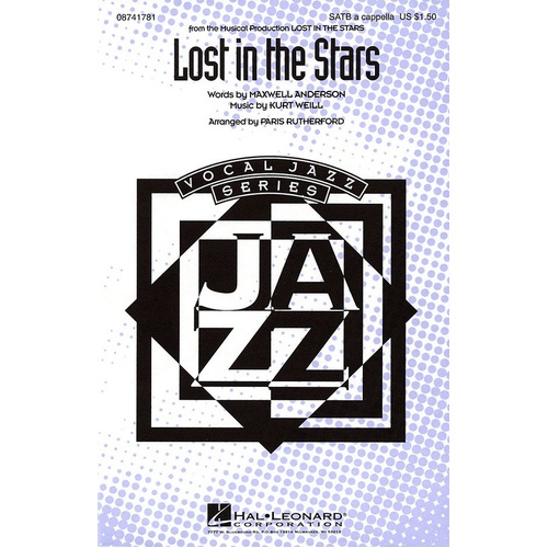 Lost In The Stars SATB (Octavo)