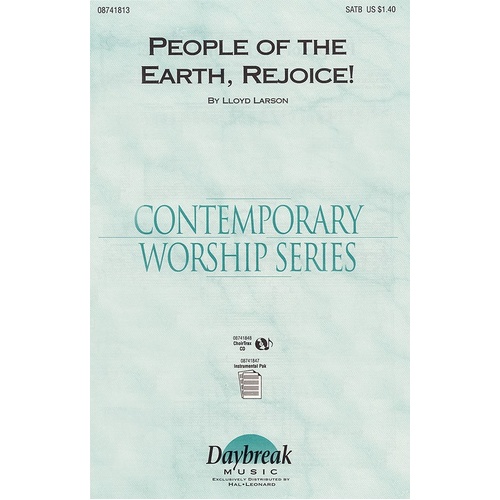 People Of The Earth Rejoice SATB (Octavo)